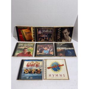 Christian Hymns 7 CD Lot Carman Bill Nabors Bill Gaither MORE!